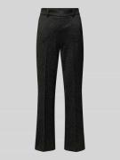 Cambio Stoffhose in verkürzter Passform Modell 'FRANCOISE' in Anthrazi...