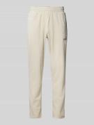 PUMA PERFORMANCE Cordhose mit elastischem Bund in Offwhite, Größe L