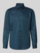 Christian Berg Men Regular Fit Businesshemd aus Baumwolle mit Kentkrag...