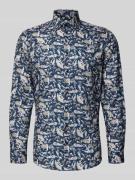 Christian Berg Men Regular Fit Business Hemd aus Baumwolle mit Kentkra...