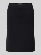 Christian Berg Woman Regular Fit Rock in Strick-Optik in Black, Größe ...