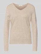 Christian Berg Woman Strickpullover aus Viskose-Mix mit V-Ausschnitt i...