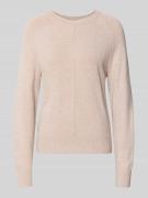 Christian Berg Woman Strickpullover mit gerippten Abschlüssen in Metal...