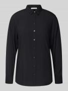 Christian Berg Woman Regular Fit Hemdbluse mit Knopfleiste in Black, G...