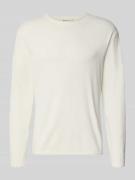 Tom Tailor Denim Regular Fit Strickpullover aus reiner Baumwolle in Of...