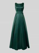 TROYDEN COLLECTION Abendkleid mit Rundhalsausschnitt in Dunkelgruen, G...