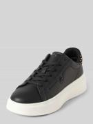 Tommy Hilfiger Low Top Sneaker aus echtem Nappaleder in Black, Größe 3...