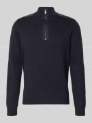 Christian Berg Men Regular Fit Troyer mit elastischen Abschlüssen in M...