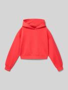 s.Oliver RED LABEL Loose Fit Hoodie aus Baumwoll-Mix in Rot, Größe 134