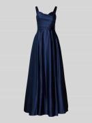 Laona Abendkleid mit Herz-Ausschnitt in Marine, Größe 36