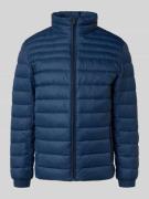 BOSS Orange Slim Fit Steppjacke mit Label-Patch Modell 'ODEN2' in Rauc...