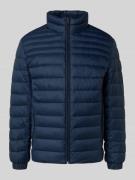 BOSS Orange Slim Fit Steppjacke mit Label-Patch Modell 'ODEN2' in Mari...