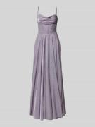 Hey Kyla Abendkleid mit Spaghettiträger in Violett, Größe 32