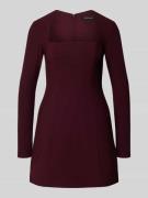 Forever New Cocktailkleid mit Square-Neck-Ausschnitt in Lila Melange, ...