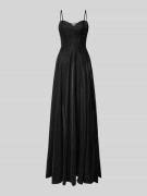 Luxuar Abendkleid mit Herz-Ausschnitt in Black, Größe 32