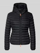 SAVE THE DUCK Steppjacke mit Kapuze Modell 'DAISY' in Black, Größe S