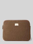 STUDIO NOOS Laptoptasche aus Teddyfell Modell 'Teddy' in Mittelbraun, ...
