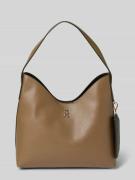Tommy Hilfiger Henkeltasche mit abnehmbarem Münzfach in Beige, Größe 1