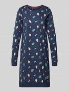 Happy Shorts Relaxed Fit Nachthemd mit Allover-Motiv-Print Modell 'XMA...