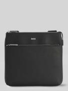 BOSS Umhängetasche aus echtem Rindsleder Modell 'ZAIR_S' in Black, Grö...