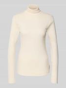 Marc O'Polo Denim Slim Fit Rollkragenpullover aus Baumwoll-Mix in Offw...