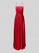 Jake*s Cocktail Abendkleid mit Spaghettiträgern in Rot, Größe 36