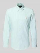 Polo Ralph Lauren Freizeithemd mit Knopfleiste in Gruen, Größe L