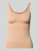 MAGIC Bodyfashion Figurformendes Tanktop mit breiten Trägern in Beige,...