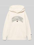 CHAMPION Hoodie mit Kapuze in Offwhite, Größe 128