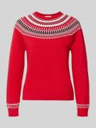 s.Oliver RED LABEL Shaped Fit Strickpullover aus reiner Baumwolle in R...