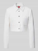 HUGO Blazer mit aufgesetzten Brusttaschen Modell 'Anouka' in Offwhite,...