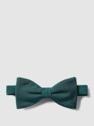 Blick Fliege aus reiner Seide in Gruen, Größe 1