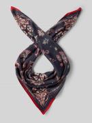 Marc Cain Seidenschal in dreieckiger Form in Taupe, Größe 1