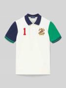 Polo Ralph Lauren Kids Regular Fit Poloshirt mit Label-Stitching in We...