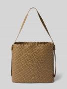 Tommy Hilfiger Shopper mit grobem Webmuster in Taupe, Größe 1