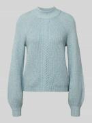 Only Regular Fit Strickpullover aus Viskose-Mix Modell 'KATIA' in Ocea...