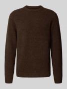 Jack & Jones Premium Loose Fit Strickpullover mit Woll-Anteil Modell '...