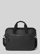 bugatti Laptoptasche mit Label-Print Modell 'Blanc' in BLACK, Größe 1