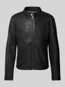 Gipsy Jacke mit Stehkragen Modell 'NAMIK' in Black, Größe XXL