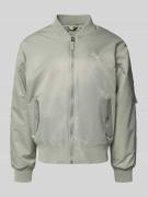 Calvin Klein Jeans Bomberjacke mit Label-Stitching in Lind, Größe L