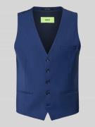 CINQUE Anzugweste mit V-Ausschnitt Modell 'Castello' in Blau, Größe 90
