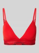 Calvin Klein Underwear Bralette mit elastischem Logo-Bund in Rot, Größ...