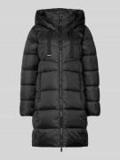 s.Oliver RED LABEL Regular Fit Steppmantel mit Kapuze in Black, Größe ...