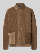 Marc O'Polo Regular Fit Hemd aus reiner Baumwolle in Camel, Größe L