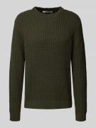 SELECTED HOMME Regular Fit Strickpullover aus reiner Bio-Baumwolle Mod...