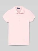 Polo Ralph Lauren Teens Regular Fit Poloshirt mit Label-Stitching in R...