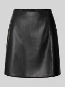 OPUS Minirock in Leder-Optik Modell 'Reana cosmic' in Black, Größe 34