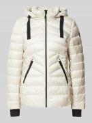 Gil Bret Steppjacke mit Reißverschlusstaschen in Offwhite, Größe 34