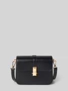 Seidenfelt Handtasche mit Klickverschluss Modell 'LILLA' in Black, Grö...