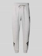 adidas Sportswear Slim Fit Sweathose mit Logo-Print in Mittelgrau, Grö...